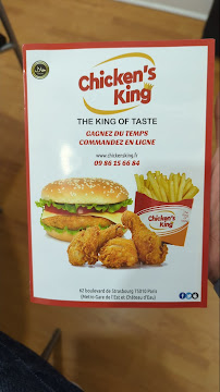 CHICKEN'S KING à Paris menu