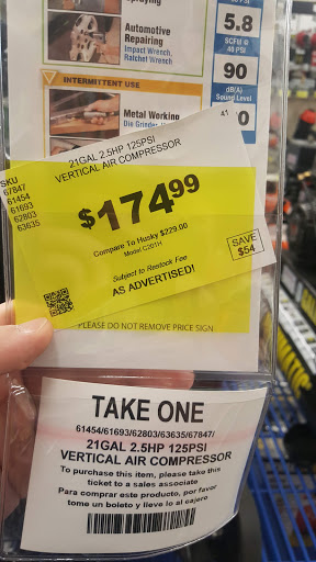 Hardware Store «Harbor Freight Tools», reviews and photos, 1801 S. Pueblo Blvd, Pueblo, CO 81005, USA