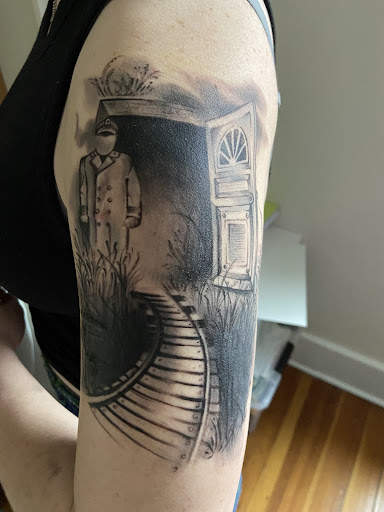 Explore name tattoo placement ideas, creative tattoo ideas in Dorchester, available at Holistic Ink Boston Tattoo Shop