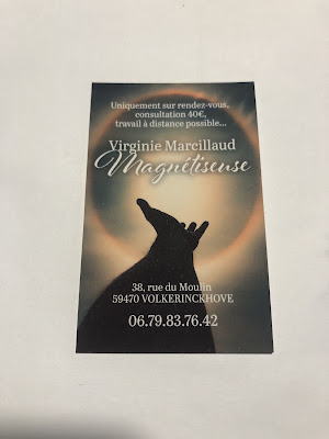 Virginie Marcillaud magnétiseuse à Volckerinckhove