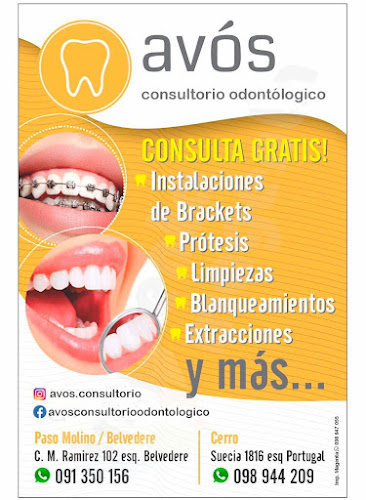 Opiniones de Consultorio Odontológico avós Cerro en Las Piedras - Dentista