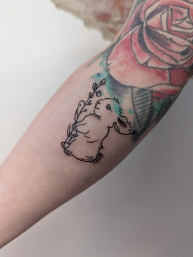 Explore silver lining tattoo ideas, creative tattoo ideas in Bryan, available at Storyline Ink Tattoo