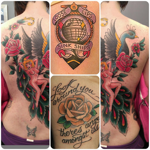 Explore pumpkin tattoo ideas, creative tattoo ideas in Fort Worth, available at Fade To Black Tattoo Company