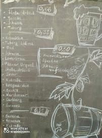 Antico Caffè à Tresnuraghes carte