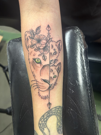 Explore heart tattoo ideas with names, creative tattoo ideas in Wallace, available at Artistic Abyss Tattoo Collective