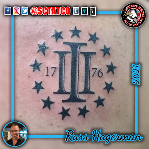 Explore godspeed tattoo ideas, creative tattoo ideas in Fayetteville, available at Southern Customs Tattoo Company