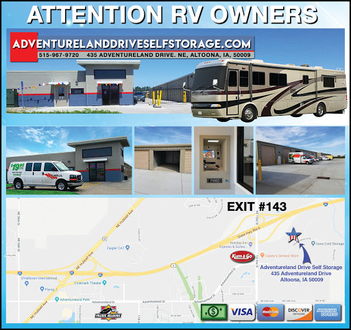 Self-Storage Facility «Adventureland Drive self storage», reviews and photos, 435 Adventureland Dr NE, Altoona, IA 50009, USA