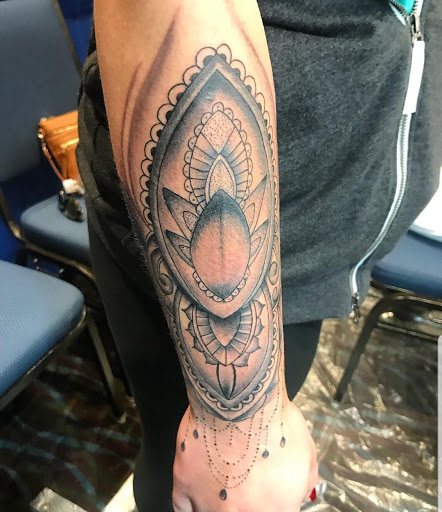 Explore forearm arm tattoo ideas, creative tattoo ideas in Phoenix, available at Grand Avenue Tattoo & Piercings
