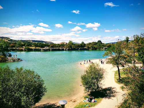Lac de la cisba à Sévérac-d'Aveyron