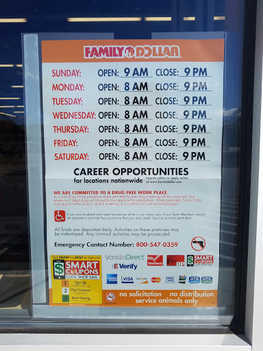 Dollar Store «FAMILY DOLLAR», reviews and photos, 165 Main St, Willimantic, CT 06226, USA
