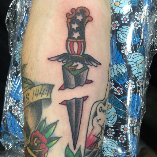 Explore grandparent tattoo ideas, creative tattoo ideas in Pittsburgh, available at Three Rivers Tattoo