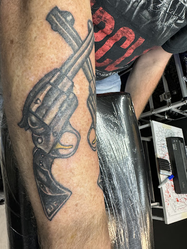 Explore germanic tattoo ideas, creative tattoo ideas in Puyallup, available at The Bull & Lamb Tattoo