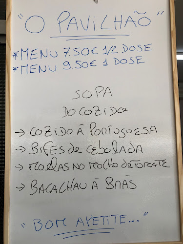 Restaurante O Pavilhão Horário de abertura