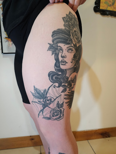 Explore endometriosis tattoo ideas, creative tattoo ideas in Newburgh, available at Outlaw Ink