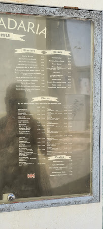 Menu du Casa Padaria à Burgau