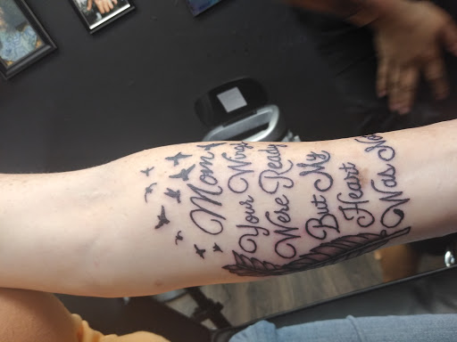 Explore swamp tattoo ideas, creative tattoo ideas in Longview, available at Pale Horse Tattoo & Piercing