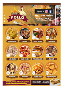 Menu du Rosti Pollo di Lorenzo Marino à Falcone