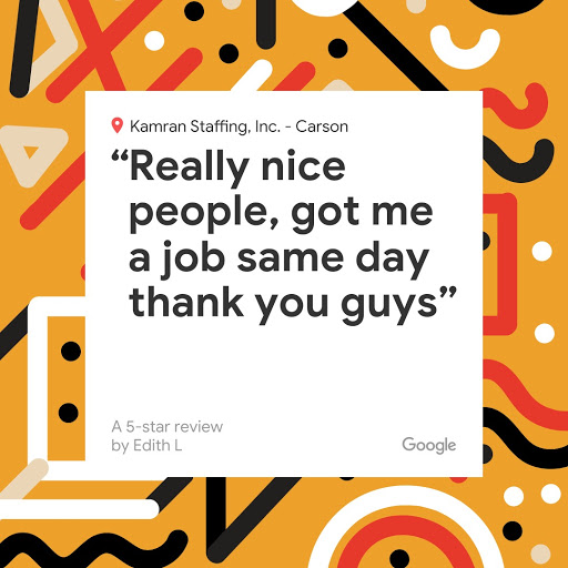 Employment Agency «Kamran Staffing Inc.», reviews and photos, 17932 S Avalon Blvd, Carson, CA 90746, USA