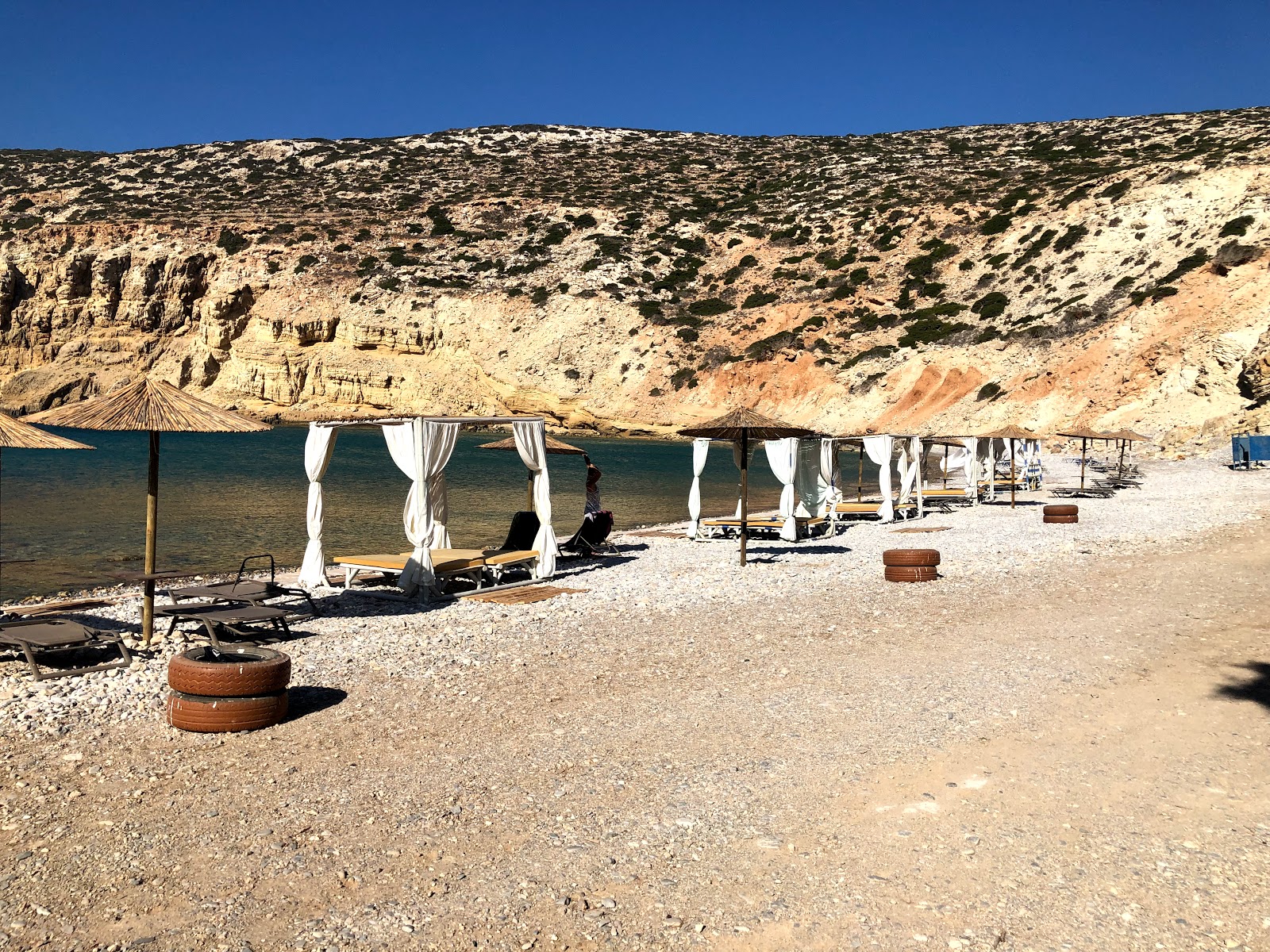 Foto di Helatros Beach Kasos Greece con molto pulita livello di pulizia