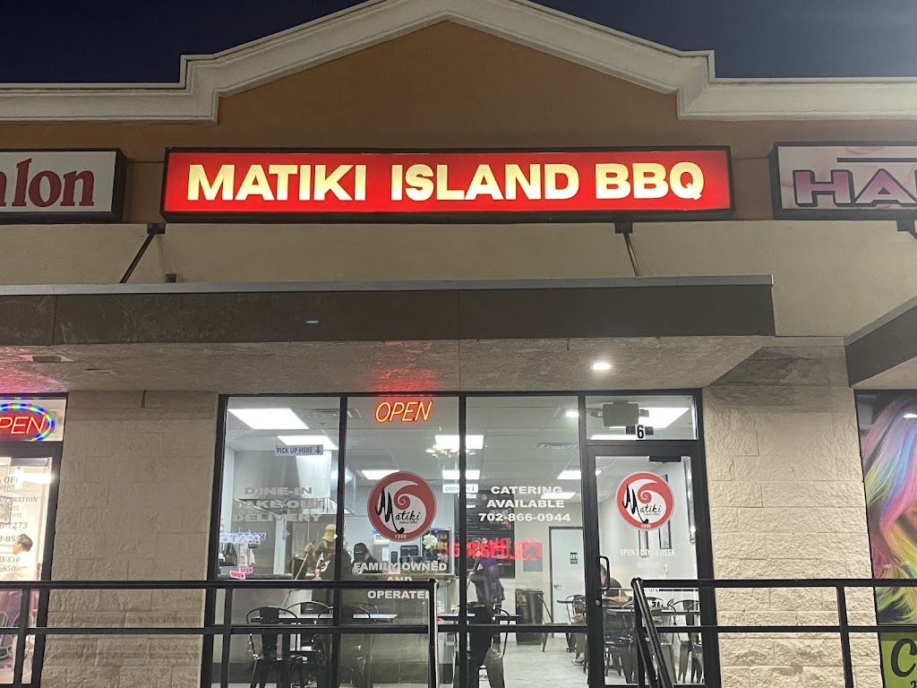 Matiki Island BBQ Las Vegas, NV 89121 Menu, Reviews, Hours & Contact