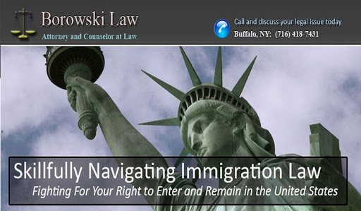 Borowski Immigration Law, Ellicott Square Building, 295 Main St Suite 1060, Buffalo, NY 14203, Immigration Attorney