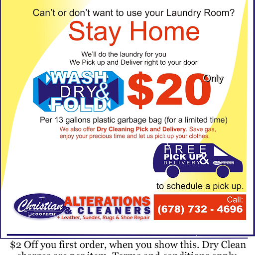 Dry Cleaner «Christain Alterations & Cleaners», reviews and photos, 606 Eagles Landing Pkwy, Stockbridge, GA 30281, USA