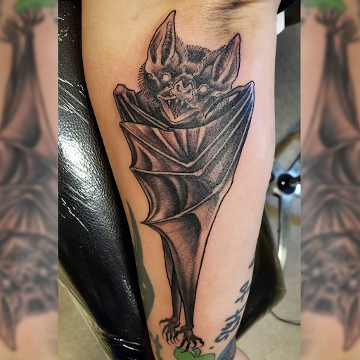 Explore quarter sleeve tattoo ideas for women, creative tattoo ideas in Fogelsville, available at Gilded Heron Tattoo