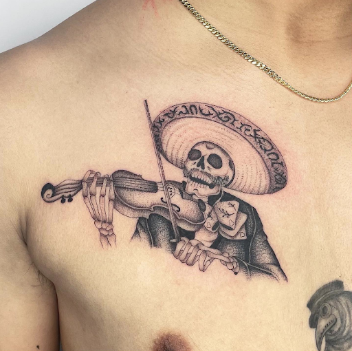 Explore hibiscus tattoo ideas, creative tattoo ideas in Los Angeles, available at Tattoo Love & Body Piercing Co.
