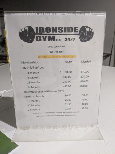 Gym «Ironside Gym», reviews and photos, 2020 Central Ave, Kearney, NE 68847, USA