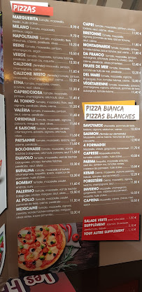 Restaurant Pizzeria Da Franco à Gouesnou menu