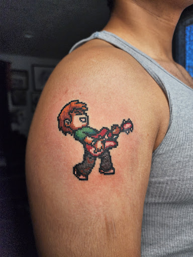 Explore california state tattoo ideas, creative tattoo ideas in Lancaster, available at DEADMANS STUDIO