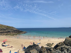 Foto di Porthgwidden Beach con molto pulita livello di pulizia