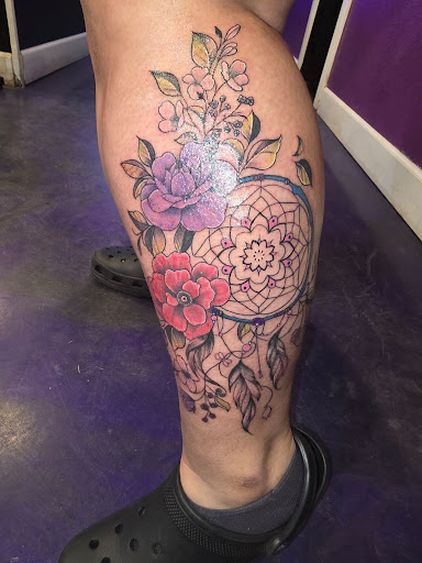 Explore mens sleeve tattoo ideas with meaning, creative tattoo ideas in Denver, available at Nocturnal Tattoo