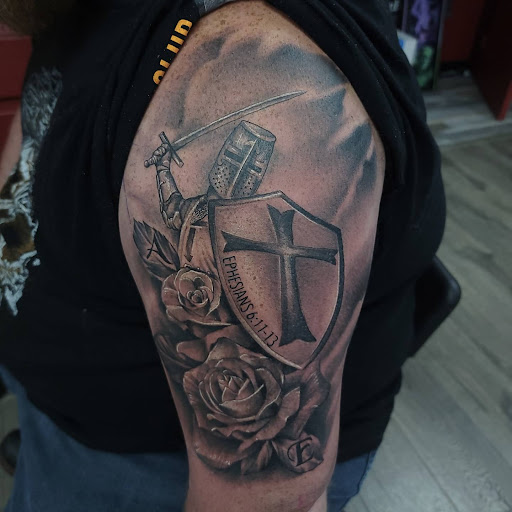 Explore humble tattoo ideas, creative tattoo ideas in Brunswick, available at Black Element Tattoo