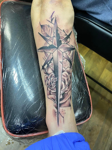 Explore female hand tattoo ideas, creative tattoo ideas in Shallotte, available at Ocean Isle Ink & Piercing