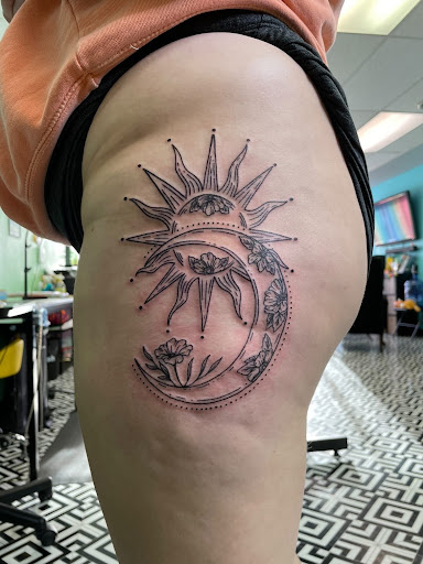 Explore persona 5 tattoo ideas, creative tattoo ideas in Milford, available at Broken Crystal Tattoo Studio