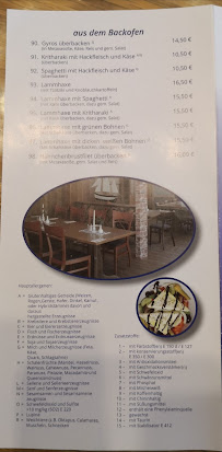 Carte du Taverne Zum Griechen à Schlettau