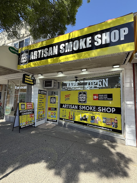 Artisan Smoke Shop (Kingsway), Vancouver, BC