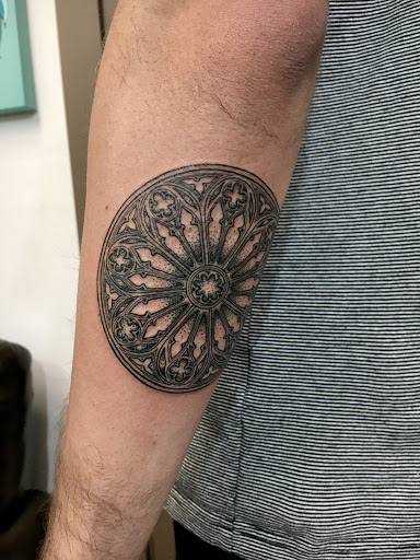 Explore om tattoo ideas, creative tattoo ideas in Portland, available at Obsidian Tattoo