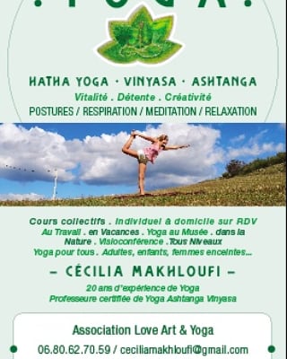Cours de yoga Art & Yoga Cournonsec