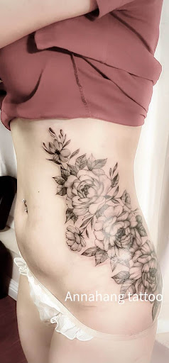 Explore strawberry tattoo ideas, creative tattoo ideas in Garden Grove, available at Anna Hang Tattoo