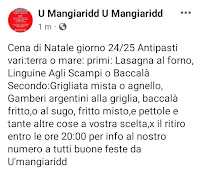 Restaurant à viande U'Mangiaridd - Friggitoria & Griglieria à Mercato Ortofrutticolo (le menu)