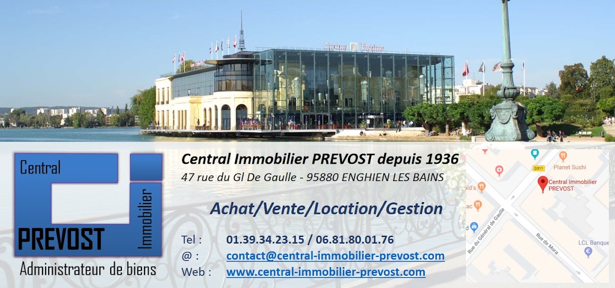 Central Immobilier Prevost à Enghien-les-Bains