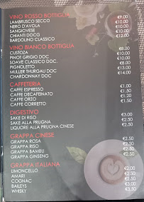 Ristorante Jijin Wok Sushi à Suzzara carte