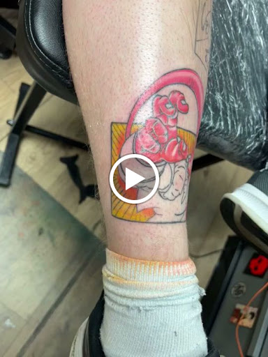 Explore mardi gras mask tattoo ideas, creative tattoo ideas in Jefferson, available at Slammin Ink Tattoo