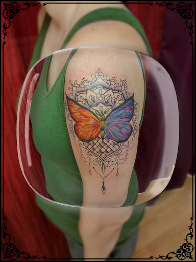 Explore anunnaki tattoo ideas, creative tattoo ideas in La Crosse, available at La Crosse Tattoo