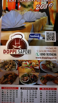 Menu du DOPPI SAPORI - Trattoria Pizzeria à Santa Lucia del Mela