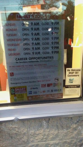 Dollar Store «FAMILY DOLLAR», reviews and photos, 509 E Brandon Blvd, Brandon, FL 33511, USA