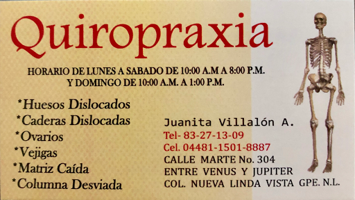 Quiropraxia Juanita Villalón