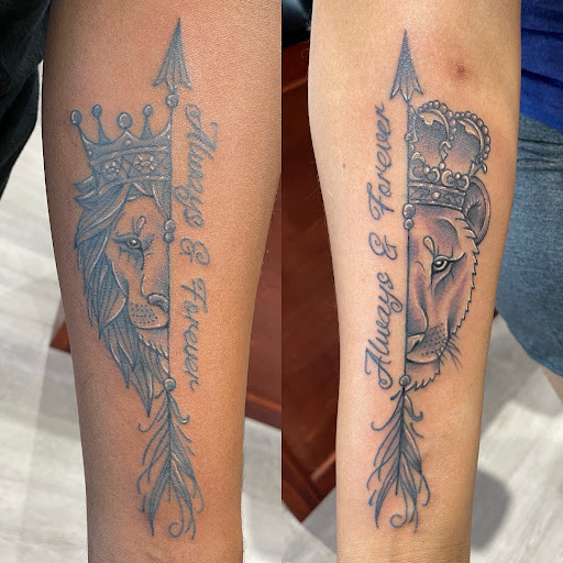 Explore tattoo ideas first born son, creative tattoo ideas in Vincennes, available at Silver Owl Tattoo